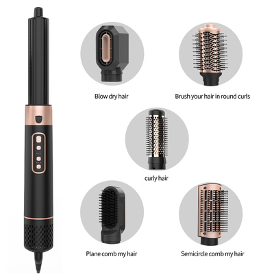 Professional 6 in 1 Ionic Hot Air Styling Brush One Step Στεγνωτήρας Μαλλιών και Ογκομετρητής