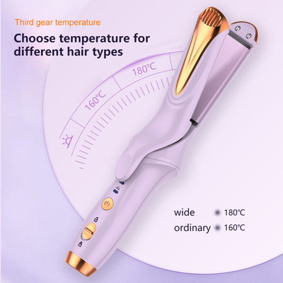 Κουροδέλα μαλλιών Φορητό 2 σε 1 Διόρθωση μαλλιών και κουροδέλα LED θερμοκρασία Ασύρματη κεραμική φροντίδα μαλλιών και στυλ σίδερο